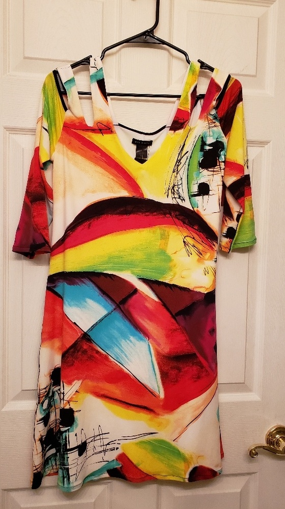 Eva Varro Novelty Crossover Dress